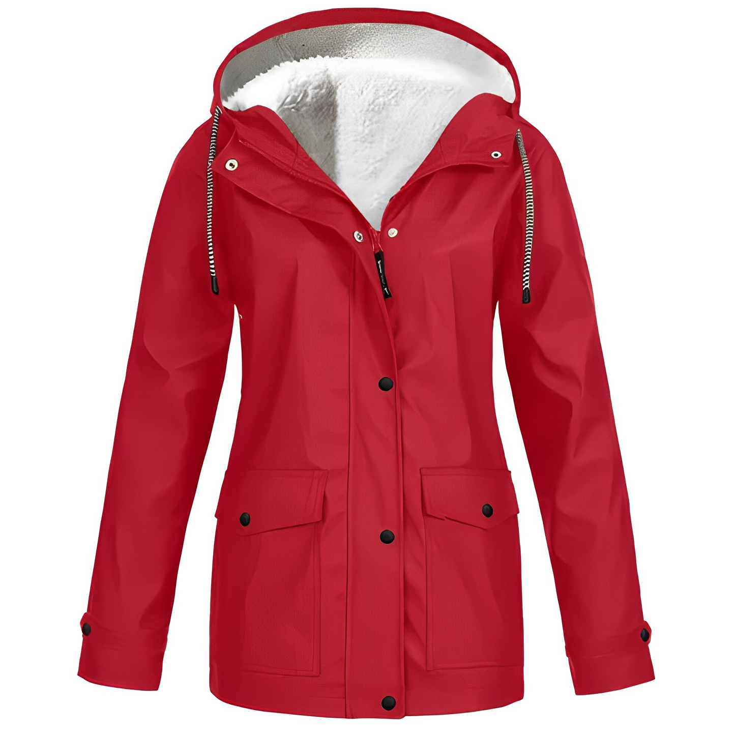 Ella™ - Abrigo impermeable for women forraso con forro de felpa