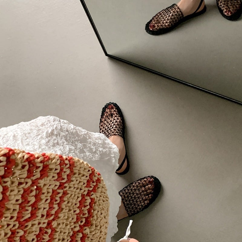 Flats de malla Noa