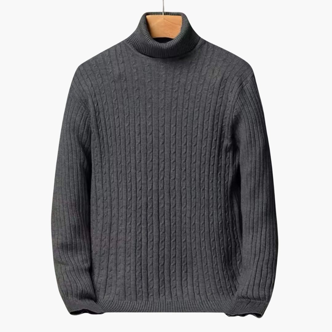 Eugen | Suéter de cuello alto suave y ligero