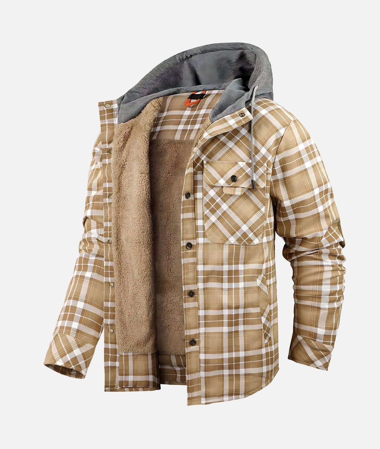 Jarren - Chaqueta de franela a cuadros