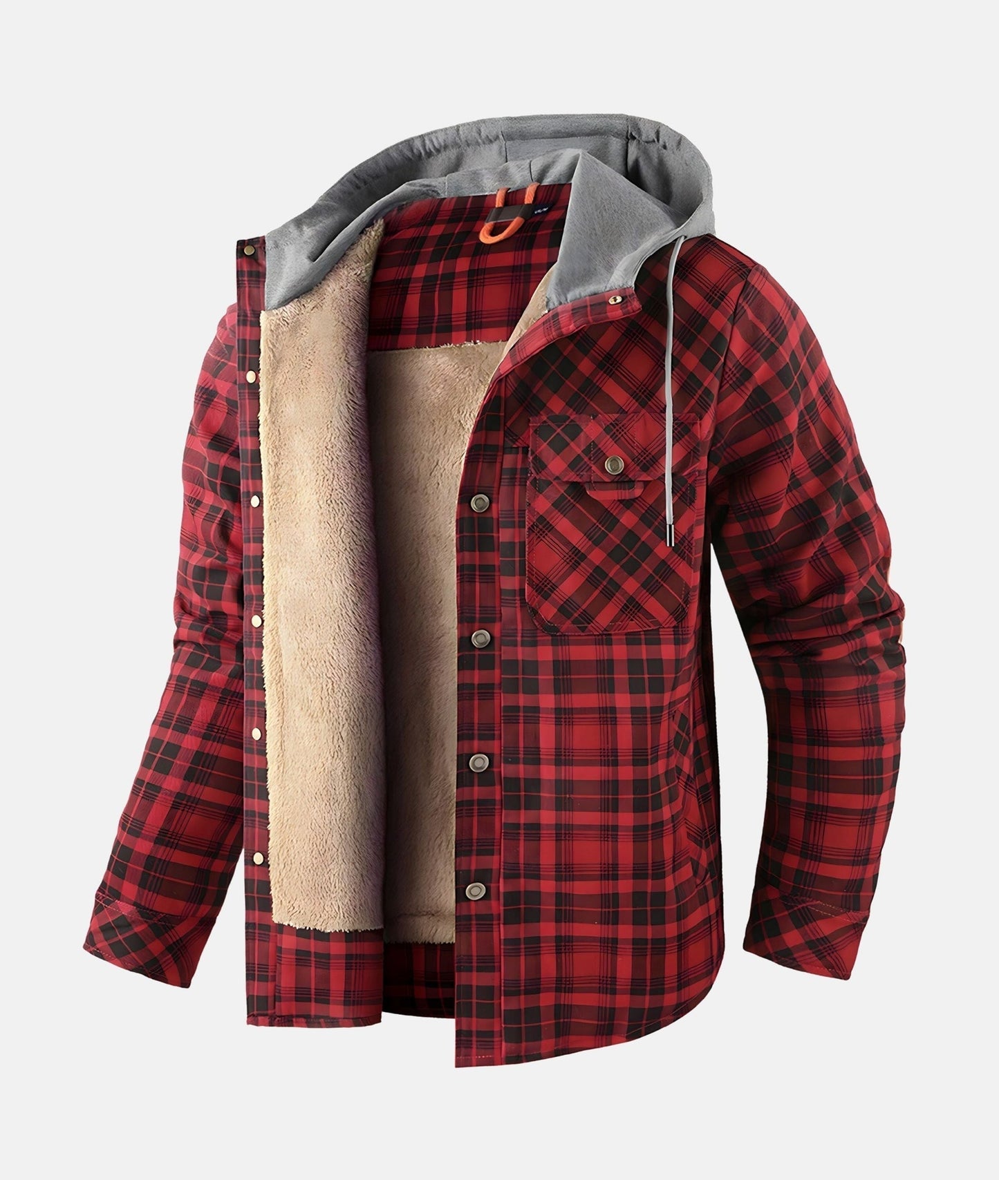 Jarren - Chaqueta de franela a cuadros