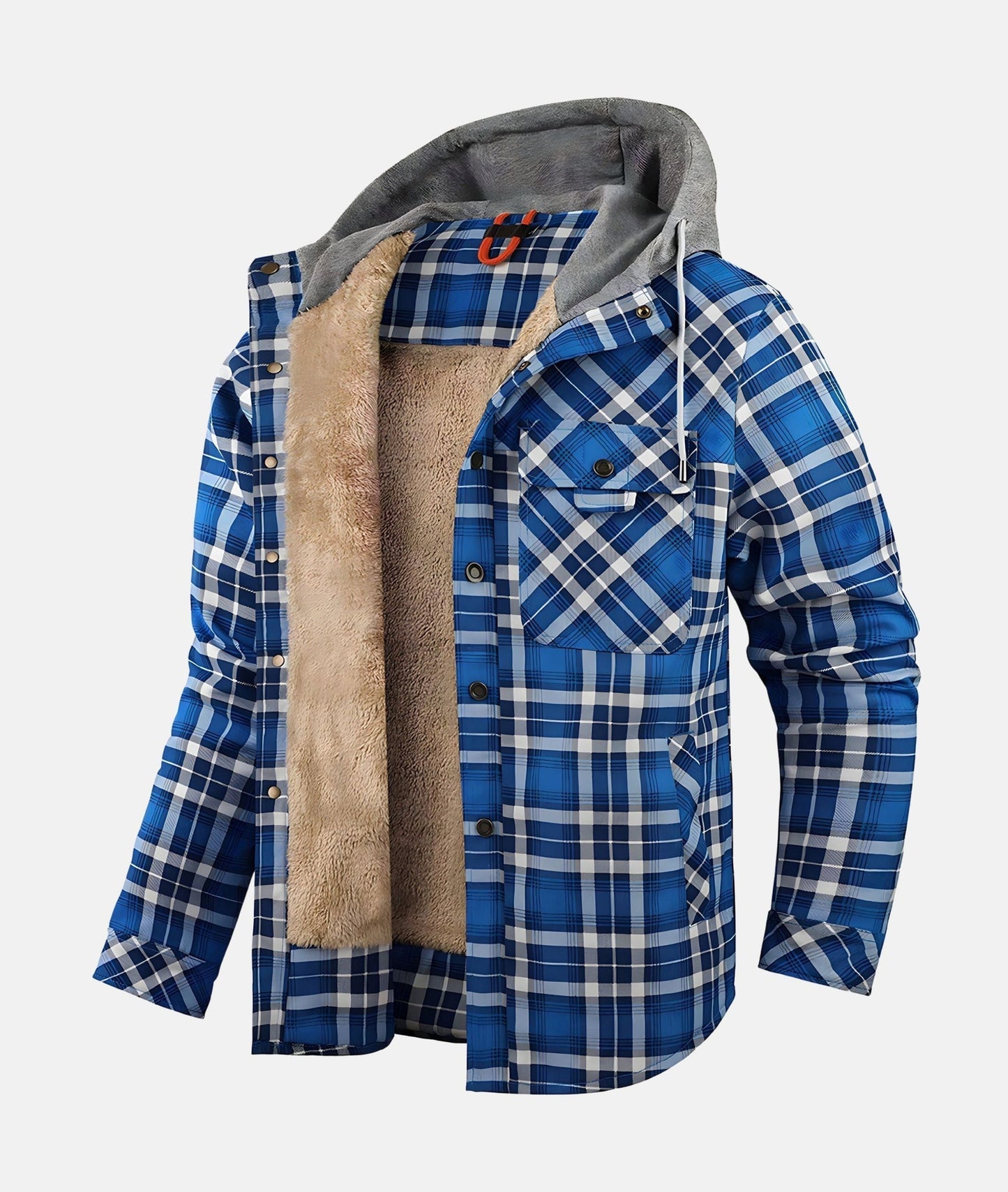 Jarren - Chaqueta de franela a cuadros