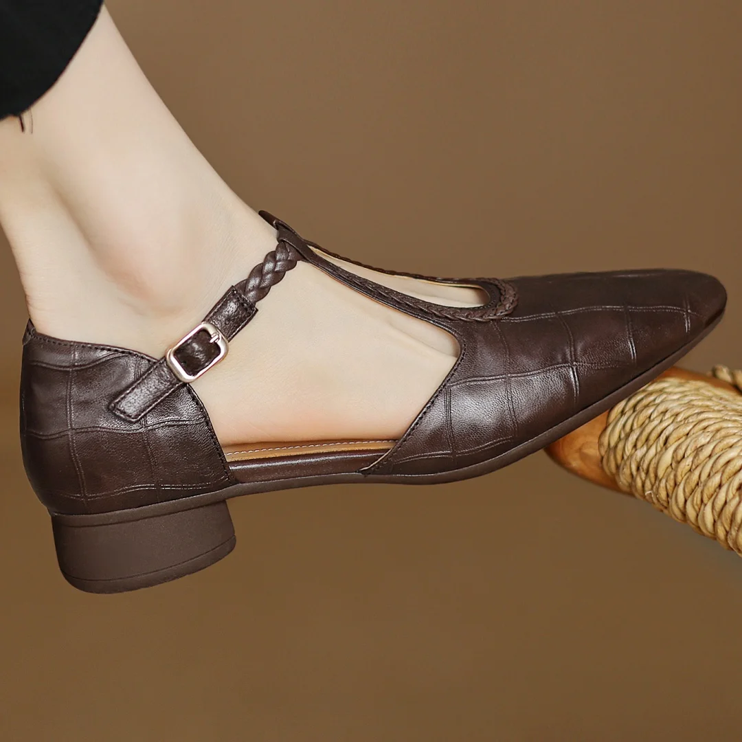 Mary Janes de cuero Kepa