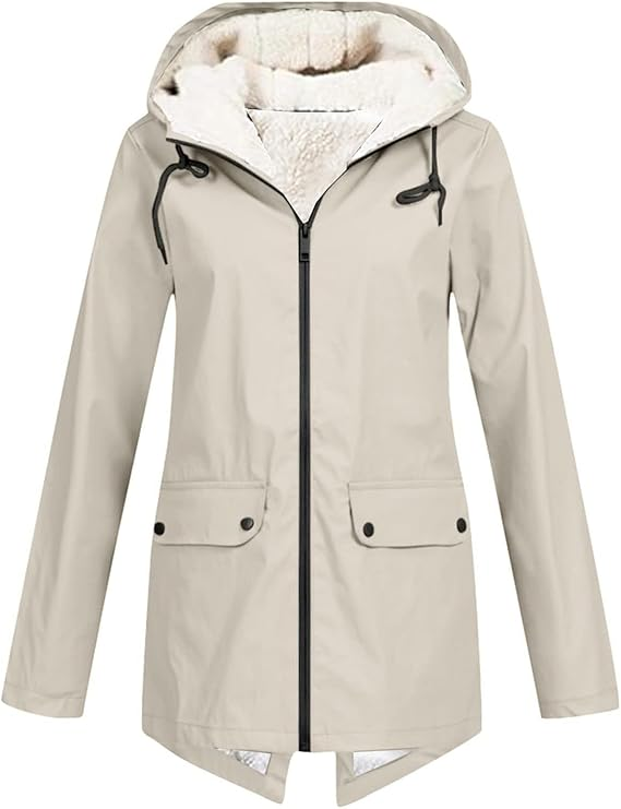 Chaqueta con capucha y cremallera de Zara™