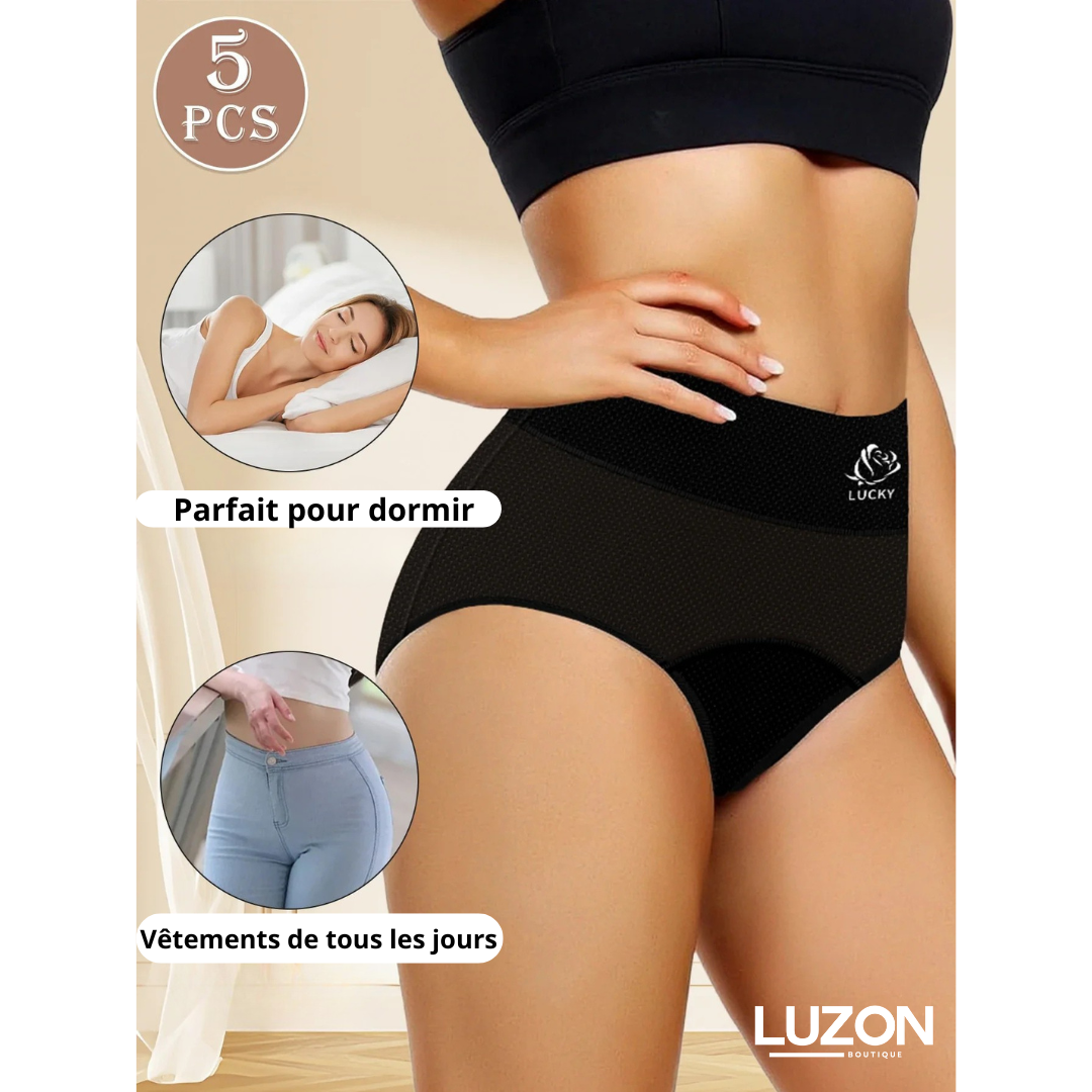 NATALY | Pack de 5 braguitas moldeadoras de talle alto