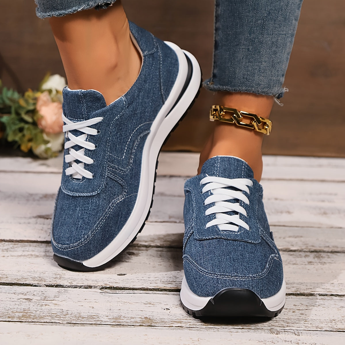 Luciel™ - Zapatillas de mezclilla clásicas