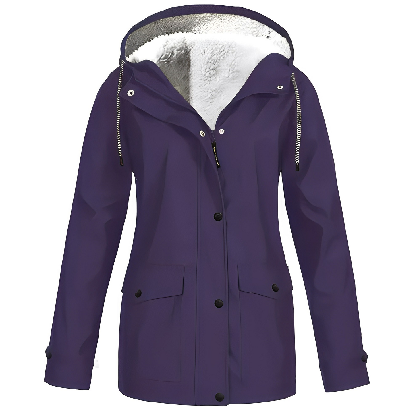 Ella™ - Abrigo impermeable for women forraso con forro de felpa