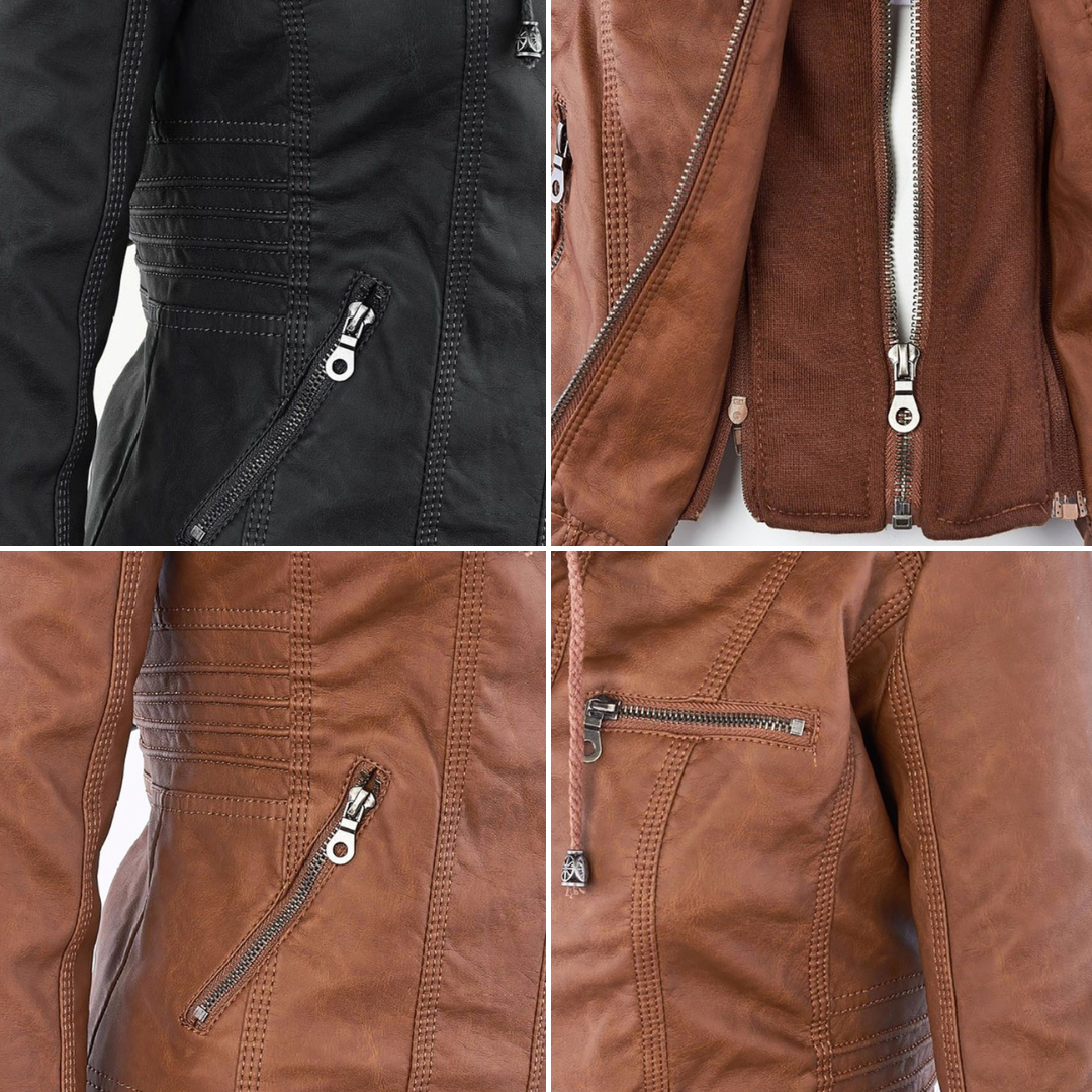Eleanor™ - Chaqueta con capucha impermeable para mujer