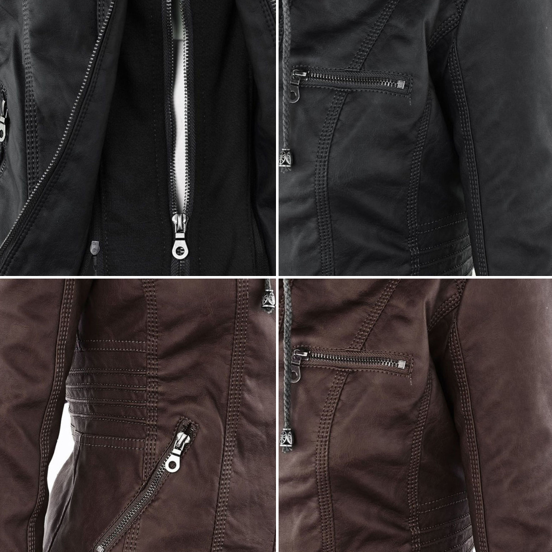 Eleanor™ - Chaqueta con capucha impermeable para mujer