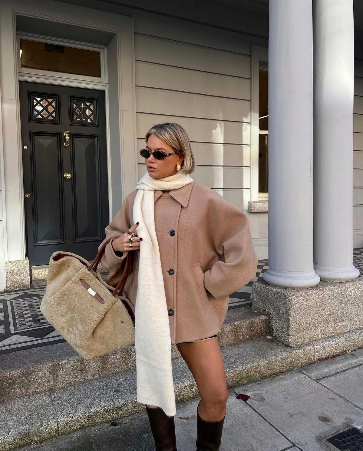 Noa™ - Abrigo de Lana Elegante y Cálido para Exterior