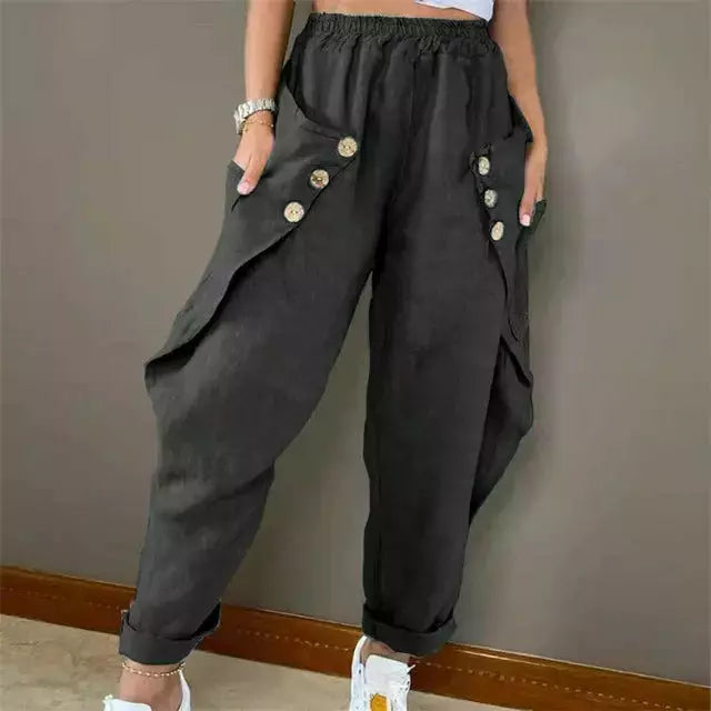 Zavira™ - Pantalones Elegantes con Botones