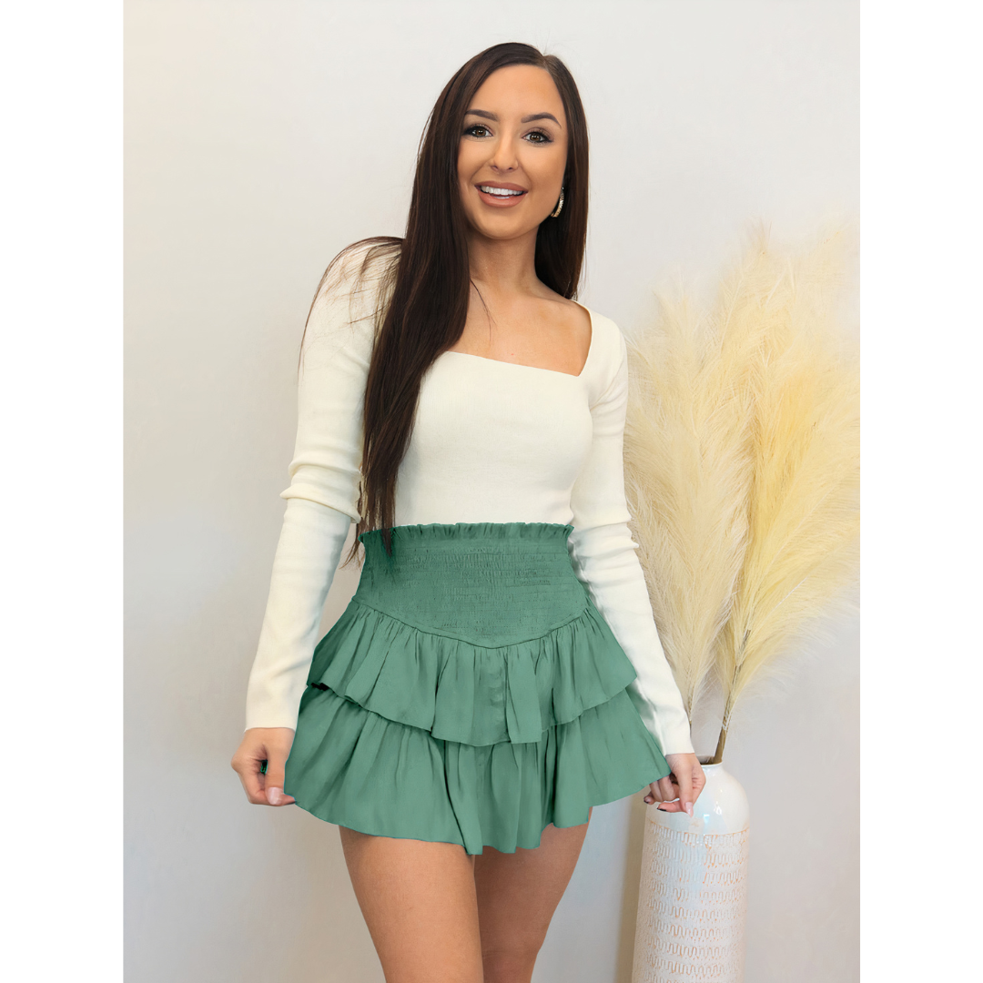 Vyvan™ - Falda con Volantes Elegante