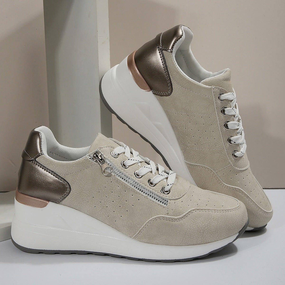Jovana™ - Zapatillas de cuña con estilo