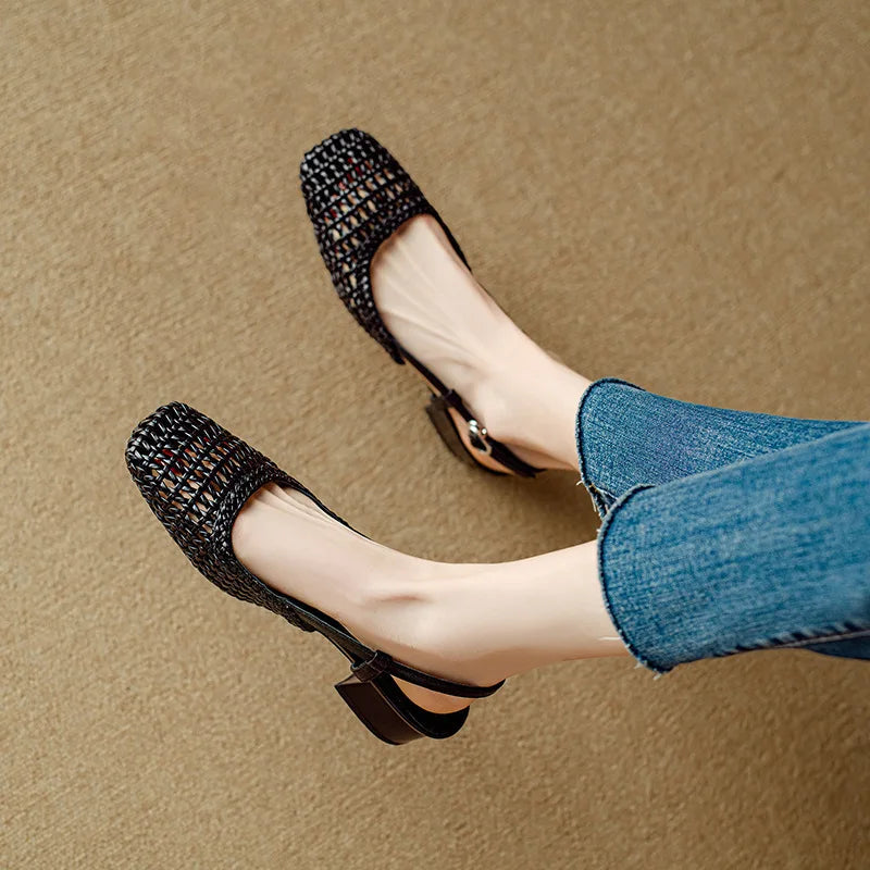 Sandalias con tacón medio Lexi