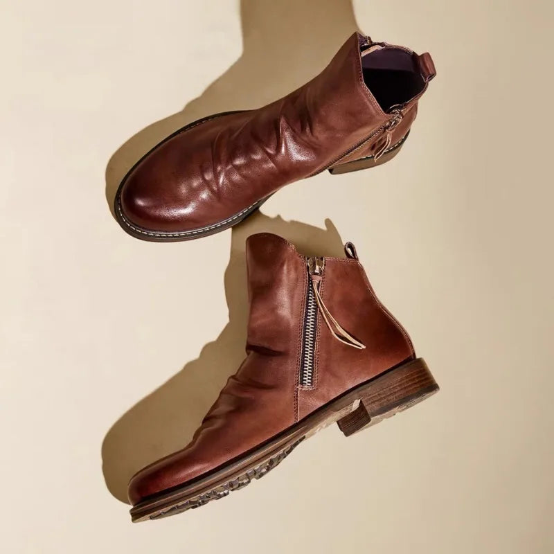 Owens | Botines Chelsea de cuero