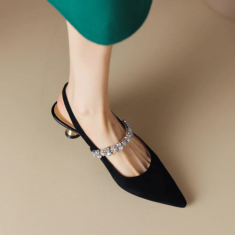 Zapatos de tacón elegantes,Isabelle