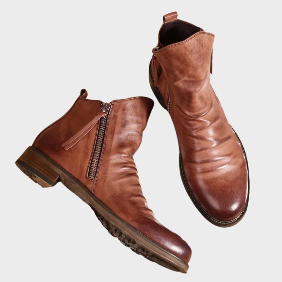 Owens | Botines Chelsea de cuero