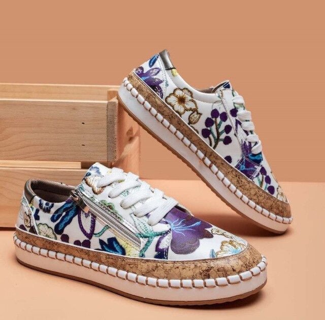 Zapatos deportivos con cremallera ortopédica Oluchi