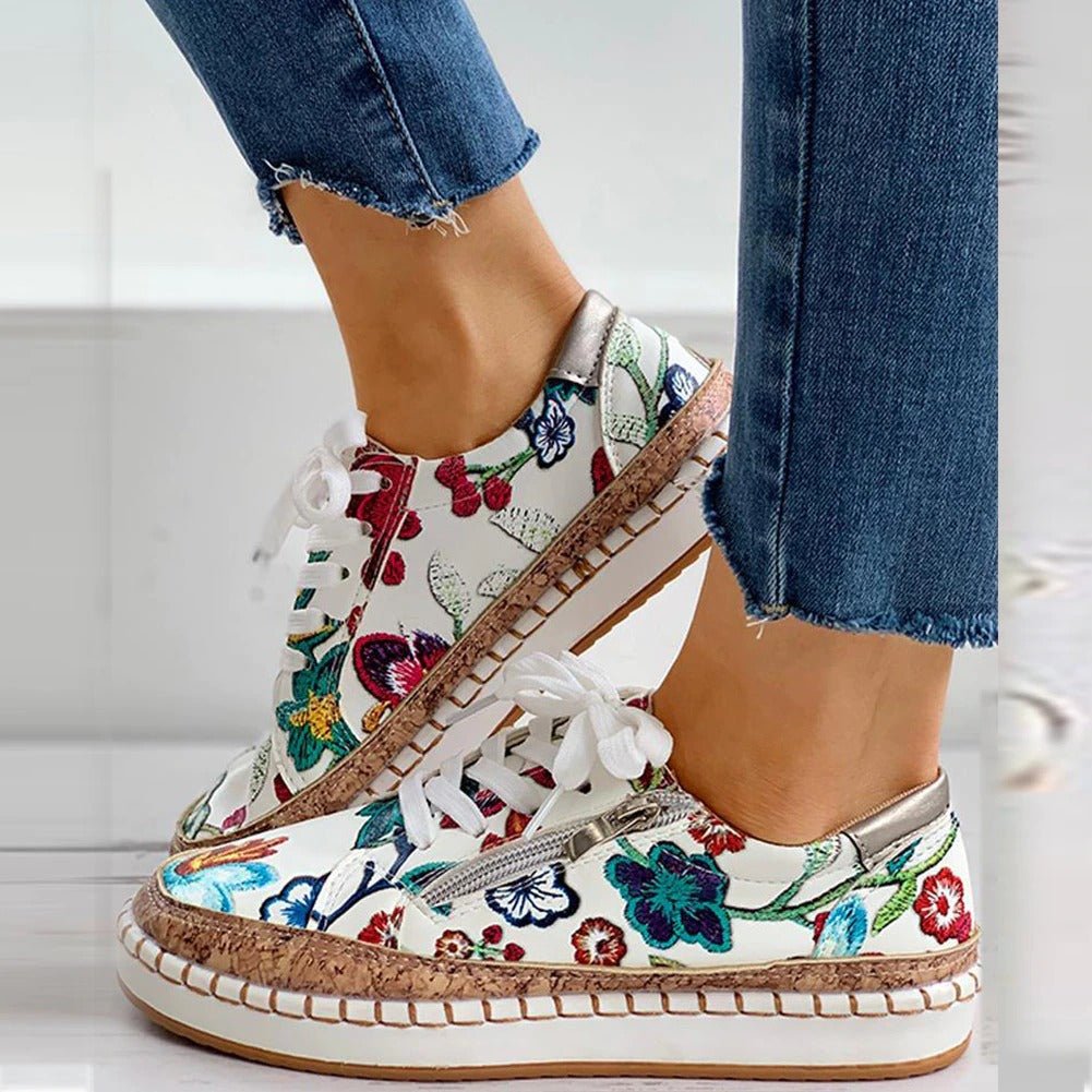 Zapatos deportivos con cremallera ortopédica Oluchi