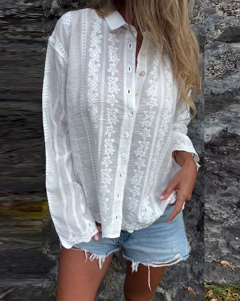 Kathlyn™ - Camisa polo con botones
