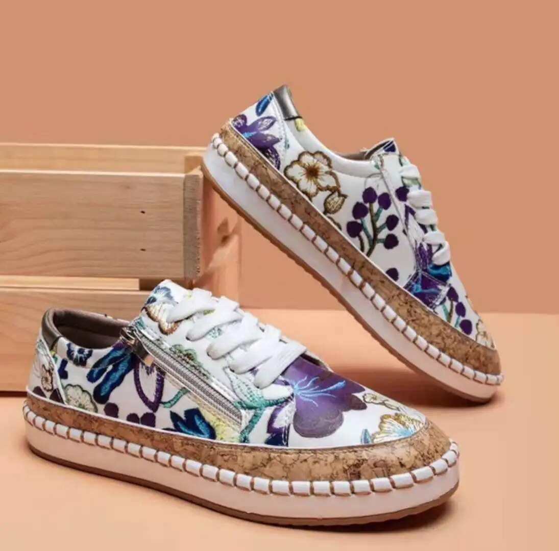 Avery™ - Zapatos Botánicos de Estilo
