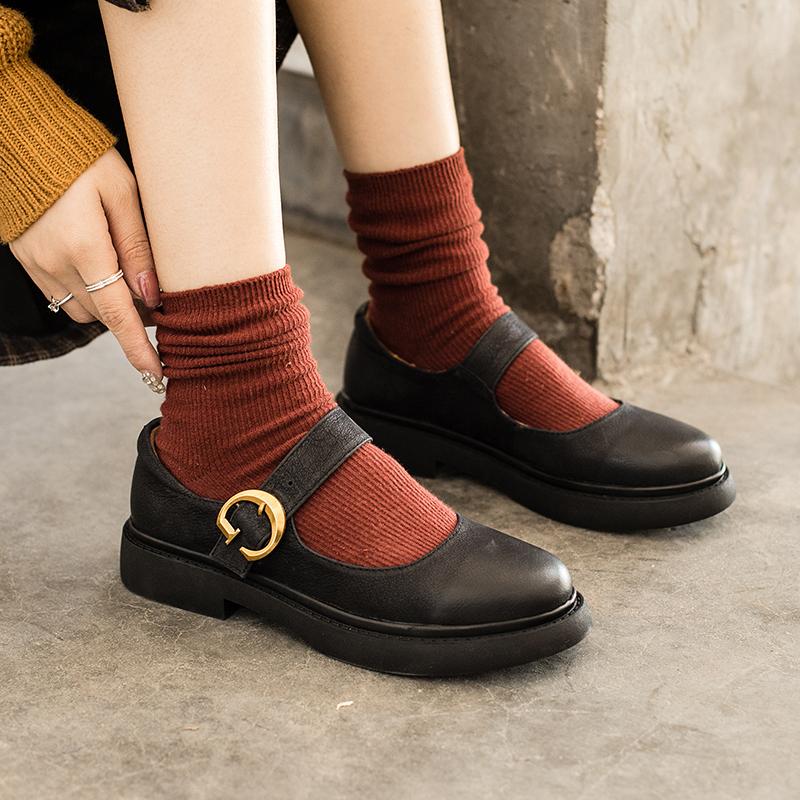 Zapatillas Modernas Mary Janes Razel