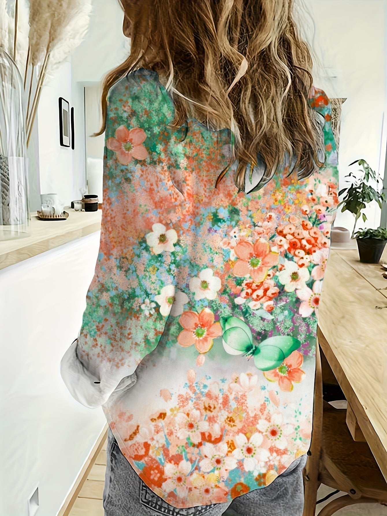 Mireya - Blusa de Floración Fantástica
