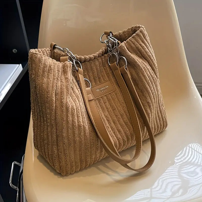 Chloe - Bolso tote de pana