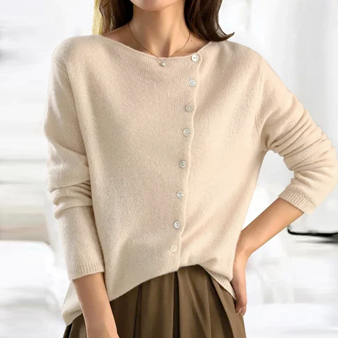 Ember - Chaqueta de Lana Elegante con Cierre Lateral