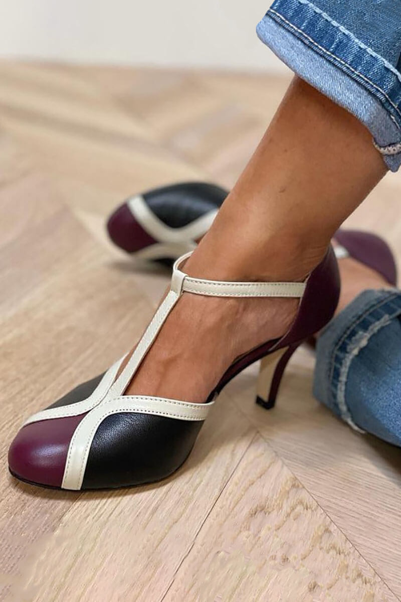 JULIANA | SANDALIAS T-STRAP PATOGŪS