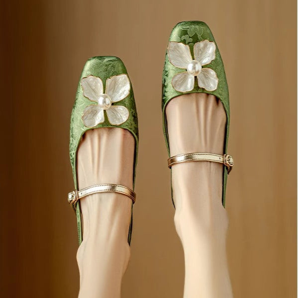 Zapatos de tacón tipo slingback de inspiración genuina