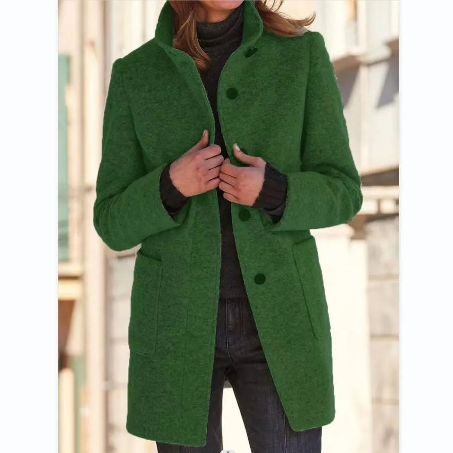 Ruby™ - Elegante Abrigo de Lana