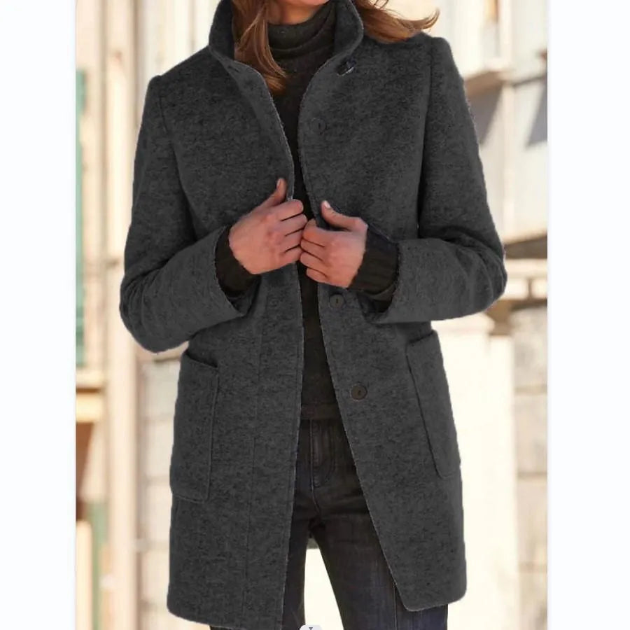 Ruby™ - Elegante Abrigo de Lana