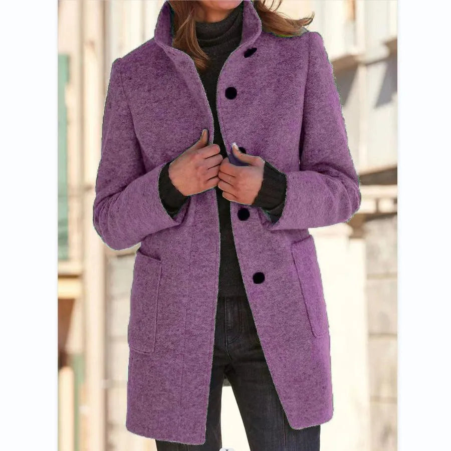 Ruby™ - Elegante Abrigo de Lana