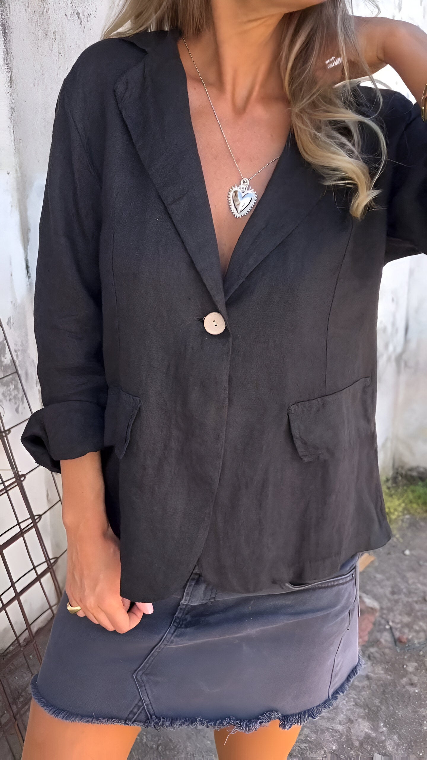 Ellie™ - Blazer Minimalista