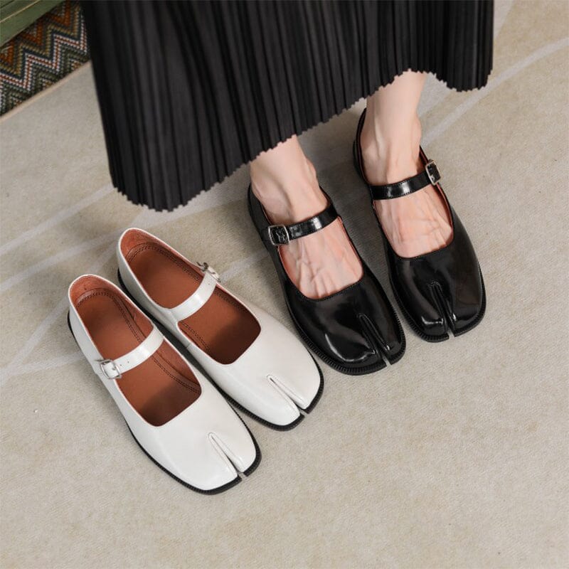 Mary Janes de Cuero Martha