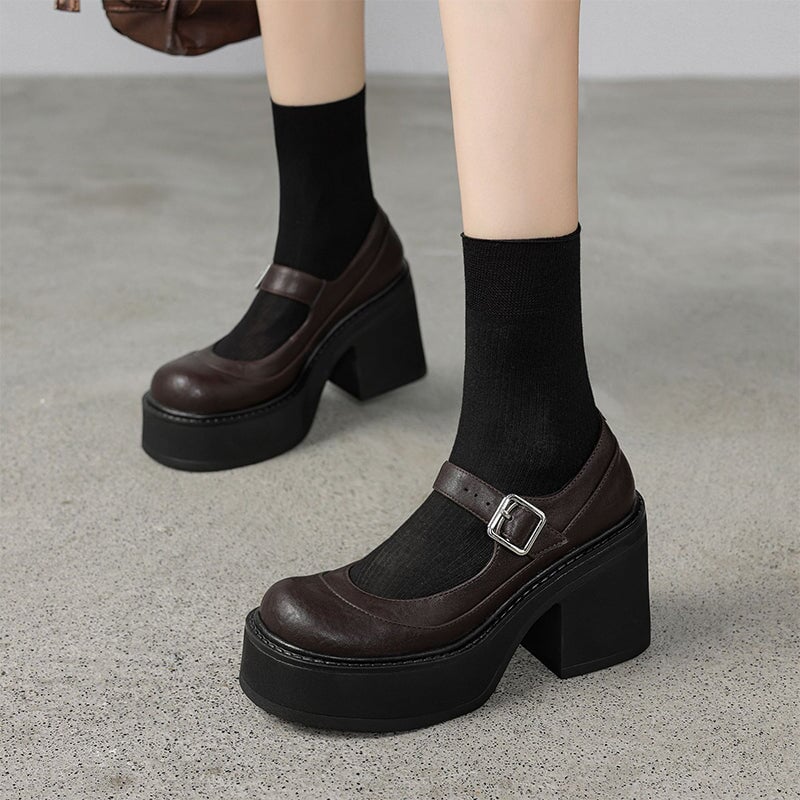 Zapatos de cuero para pelar