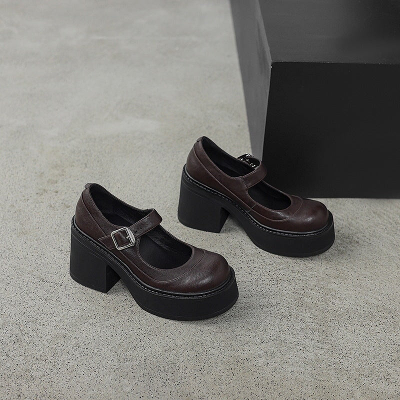Zapatos de cuero para pelar