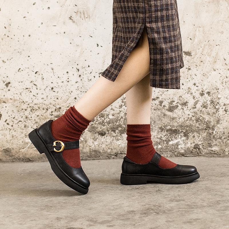 Zapatillas Modernas Mary Janes Razel