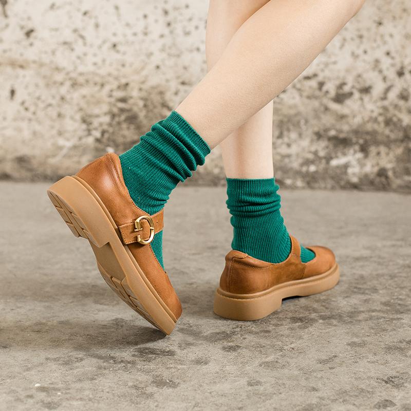 Zapatillas Modernas Mary Janes Razel