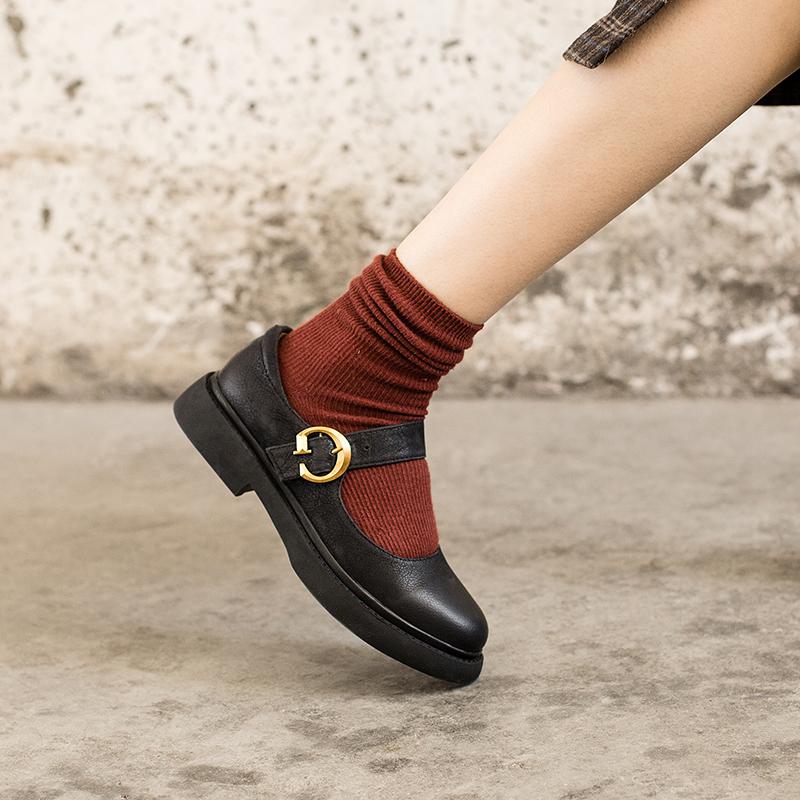 Zapatillas Modernas Mary Janes Razel