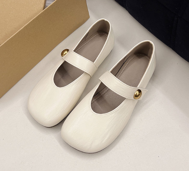 Zapatos Mary Jane de Cuero Irene