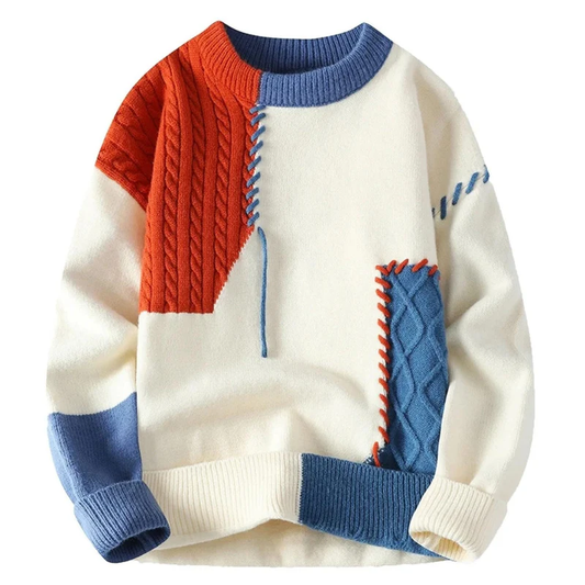 Émile | Suéter de tricot esencial para diseñador