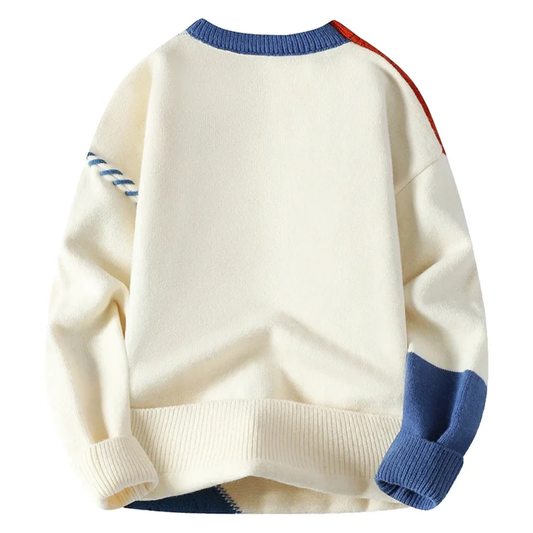 Émile | Suéter de tricot esencial para diseñador
