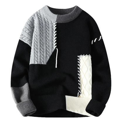 Émile | Suéter de tricot esencial para diseñador