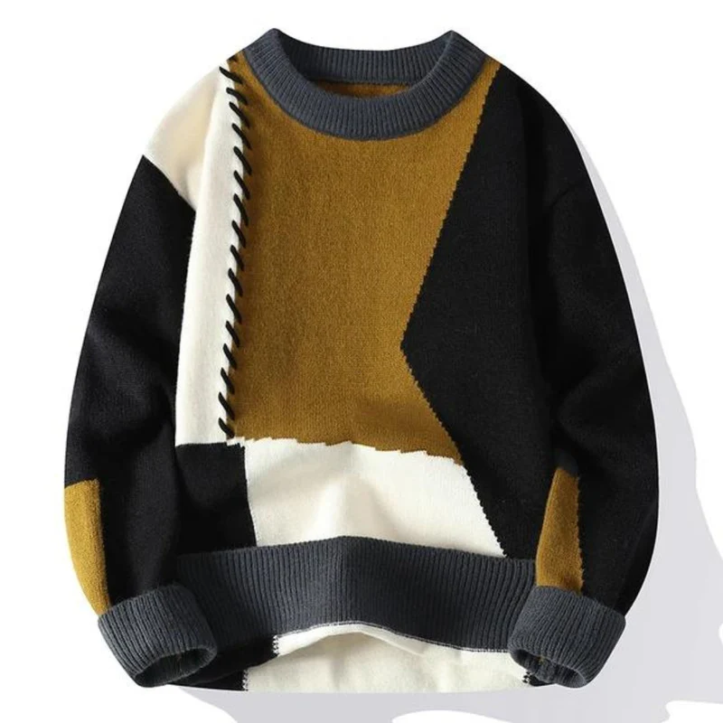 Émile | Suéter de tricot esencial para diseñador