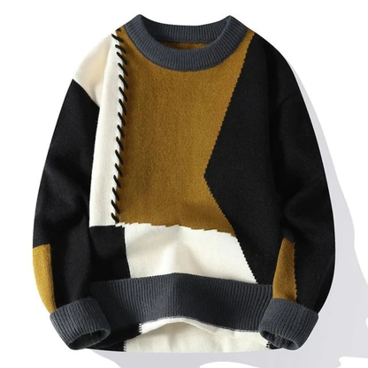 Émile | Suéter de tricot esencial para diseñador