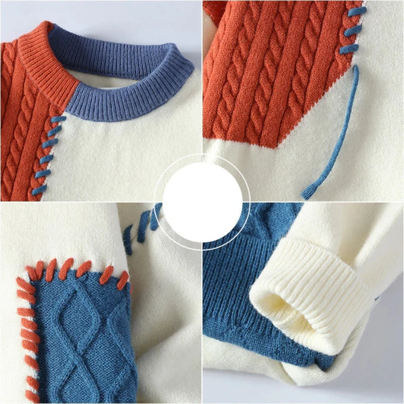 Émile | Suéter de tricot esencial para diseñador