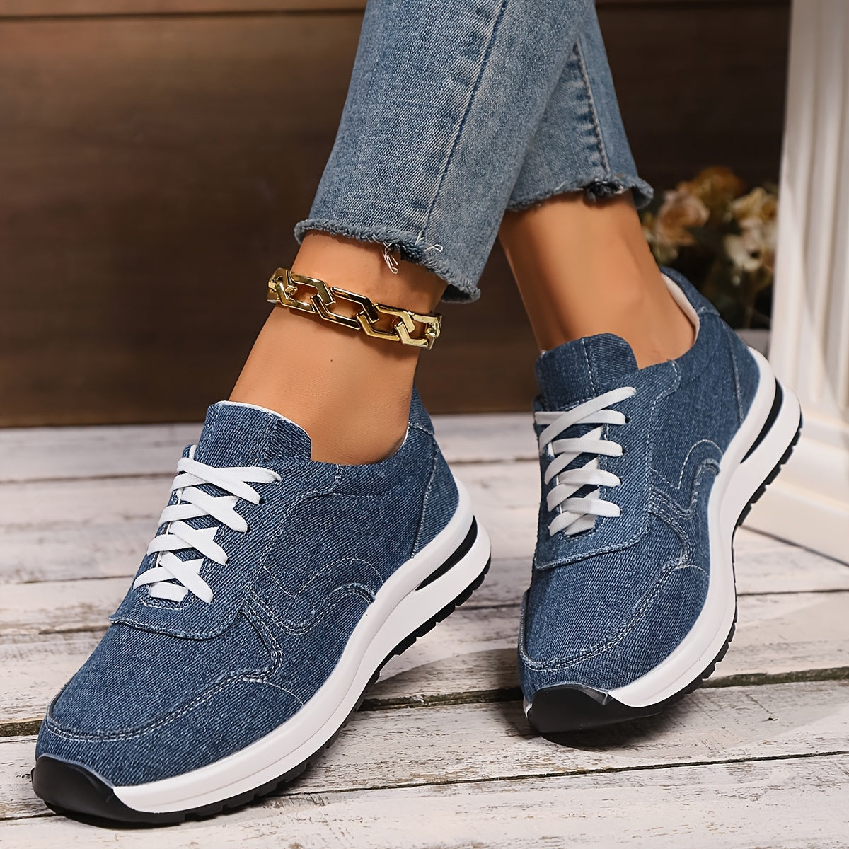 Luciel™ - Zapatillas de mezclilla clásicas