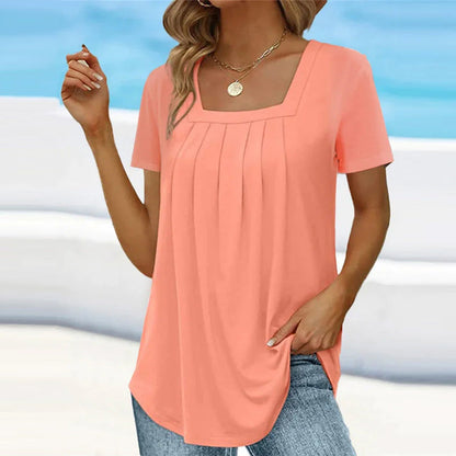 Mindy™ - Blusa Elegante Plisada